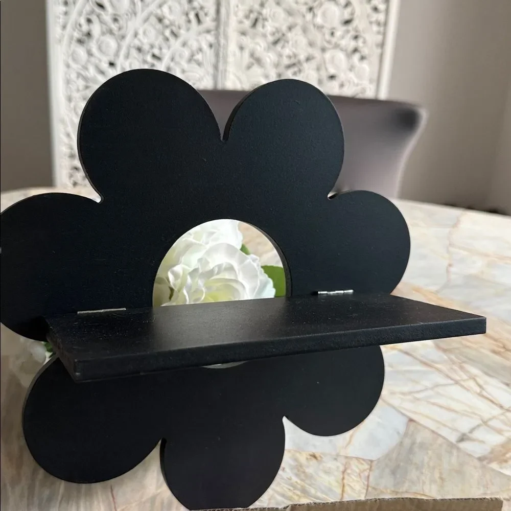 Black Decorative Shelf